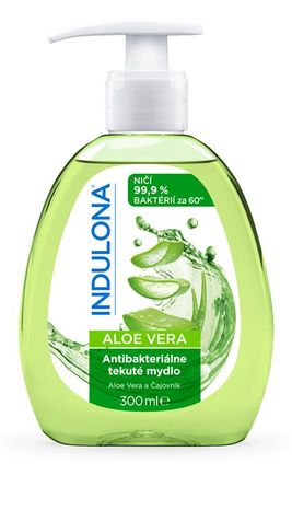 Antibakteriálne tekuté mydlo INDULONA 300 ml Aloe vera