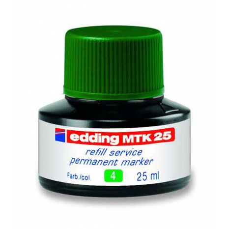 Atrament permanentný edding MTK 25 zelený