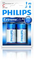Batéria Philips ExtremeLife C (LR14) 1,5 V / 2ks  phLR14EL