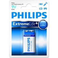 Batéria Philips Ultra Alkaline 9V (6LR61)  ph9VEL