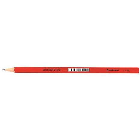 Ceruzka Centropen 9510 č.1/4B grafitová