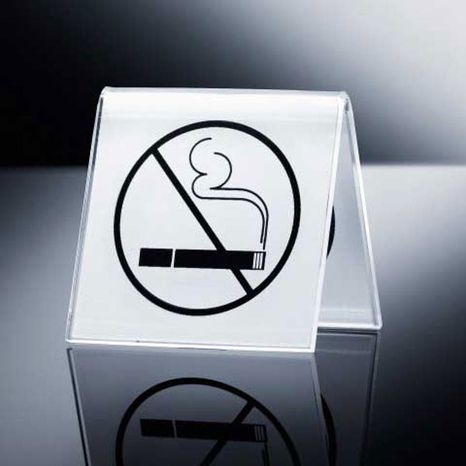 DOPREDAJ Informačná značka akrylová " Zákaz fajčiť"