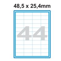 Etikety A4 Print 48,5x25,4mm (44)  SO048025