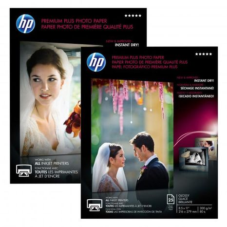 Fotopapier HP Premium Plus Glossy biely, A4, 300 g/m2, 20 ks
