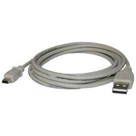 DOPREDAJ Kábel USB (2.0), A plug/5pin mini, 1.8m, LOGO