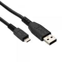 Kábel USB (2.0), A plug/micro USB, 1,8m,
