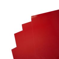 Kartónové dosky chromolux A4, červená