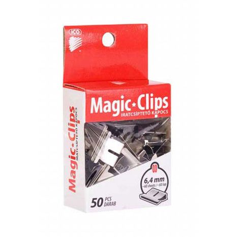 Klipy ICO MAGIC 6,4 mm 50 ks