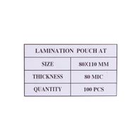 Laminovacie fólie 80x110, 80mic 100 ks