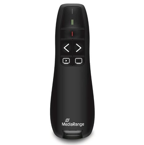 Laserové ukazovátko MEDIARANGE 5-Button Wireless Presenter čierne