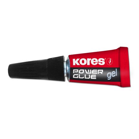 Lepidlo sekundové Kores Power Glue Gel 3x1 g blister