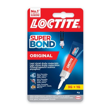 Lepidlo Henkel Loctite Super Bond Original 4 g