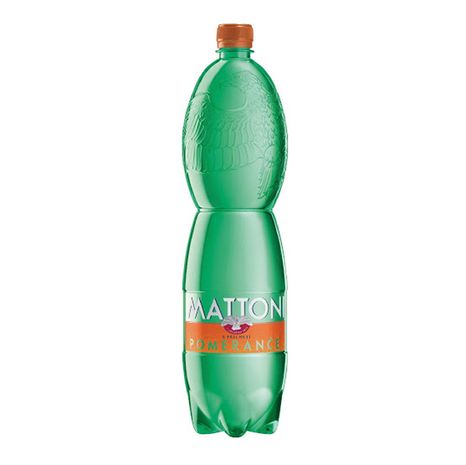 Minerálna voda Mattoni 1,5 l pomaranč 6 ks/bal.