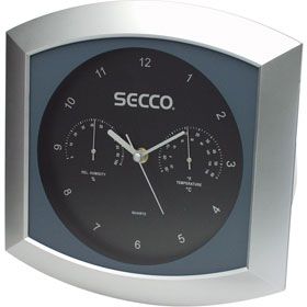 DOPREDAJ Nástenné hodiny SECCO S KL3366 28cm šedé