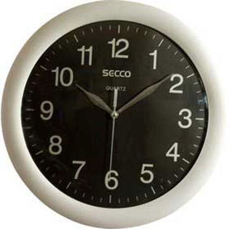 Nástenné hodiny Secco TS 6046 30 cm čierne