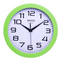 Nástenné hodiny SECCO TS6018-37 25 cm zelené