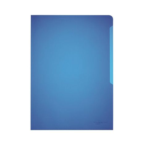 Obal na doklady DURABLE L modrý / 100ks