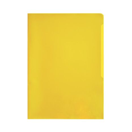 Obal na doklady DURABLE L žltý / 100ks