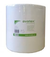 Utierky AVATEX 450 papierové v roli biele