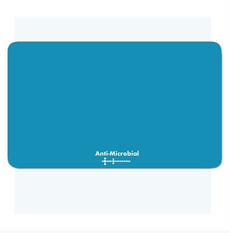 Podložka Logo pod myš 24x19 cm 0.4 mm antimikrobiálna polypropylén modrá