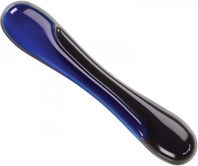 Podložka pred klávesnicu gelová Crystal Wristres Wave modro-čierna