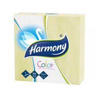 Servítky Harmony Color papierové 33x33 cm žlté 50 ks/bal.