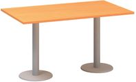 ALFA 400 Stôl konferenčný 402 Doska pravouhlá 1400x800x25 RAL9022 LTD 0381 PR Buk