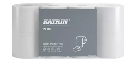 Toaletný papier KATRIN 3 vrst. celulóza 8 ks/bal.