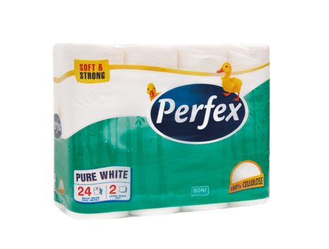 Toaletný papier Perfex Boni 2 vrst. extra biely 24 ks/bal.