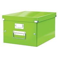 Archivačná krabica Leitz Wow Click & Store stredná zelená