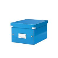 Archivačná krabica Leitz Wow Click & Store malá "S" modrá