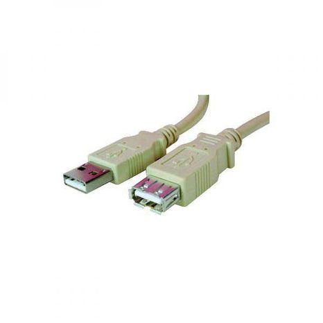 USB kábel (2.0), A-A, M/F, 1.8m NN