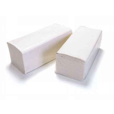 Utierky primaSOFT 3000 papierové ZZ skladané 2 vrst. celulóza extra biele