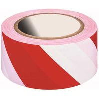 Vyznač. páska 50 mm x 33 m červeno/biela lepiaca