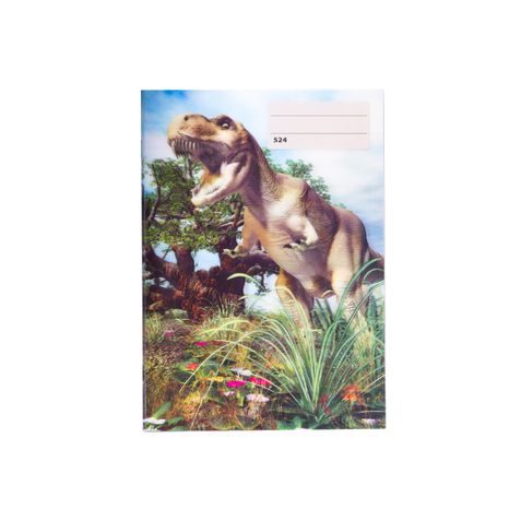 DOPREDAJ Zošit A4 524 20 listov linajkový 3D dinosaury